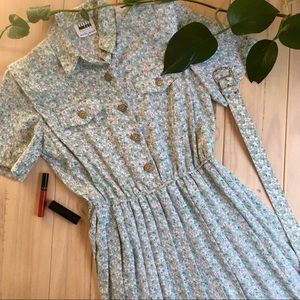 Vintage Floral Dress